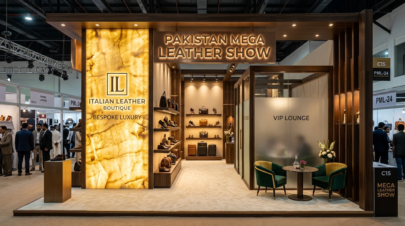 Pakistan Mega Leather Show Exhibition Boutique